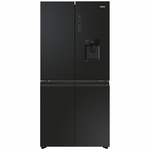 Haier 508L Quad Door French Door Frost Free Fridge Black HRF580YHC hero image