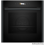 NEFF 60cm Pyrolytic Slide & Hide Oven Anthracite Grey B59CR72Y0A-AG hero image