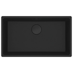 Franke Maris 720mm Single Bowl Topmount Sink with Extension Drainer Matte Black MRG610-72MBFPC hero image