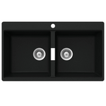Abey Schock Horizont Double Bowl Sink Magma N200B hero image