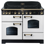 Falcon 110cm White Induction Classic Deluxe Freestanding Oven CDL110EIWHBR hero image