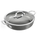 Ballarini 28cm Salina Ceraforce Titanium Serving Pan with Lid 67315 hero image