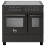 Bertazzoni Professional Series 90cm 5-Zone Induction Cooktop with Electric Double Oven Cooker Carbonio PRO95I2ECAT hero image