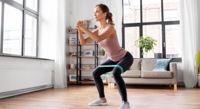 Resistance bands are small, lightweight training tools.
