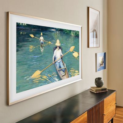 The Frame TV from Samsung doubles as a picture frame when on standby mode