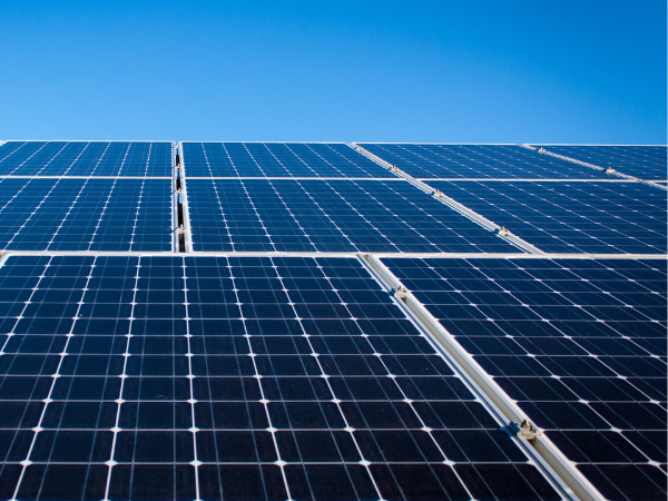 Solar panels can lead to ongoing savings on heating and cooling bills.