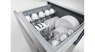 The Fisher & Paykel Series 7 Contemporary Single DishDrawer Dishwasher Stainless Steel DD60SCX9 sold in Australia by Appliances Online