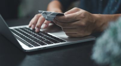 Online shopping with a credit card