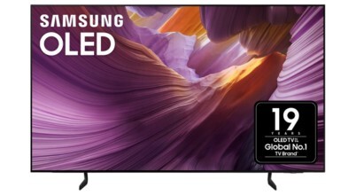 The Samsung 65 Inch S85F OLED 4K Smart AI TV [2025] sold in Australia by Appliances Online