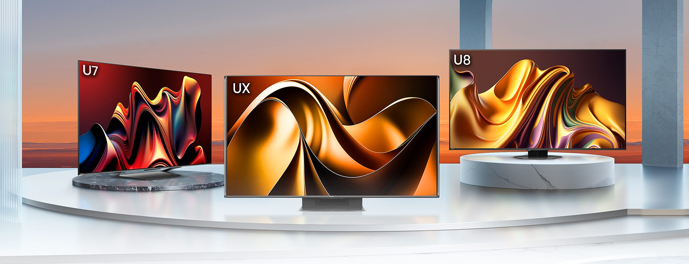 hisense TVs x 3