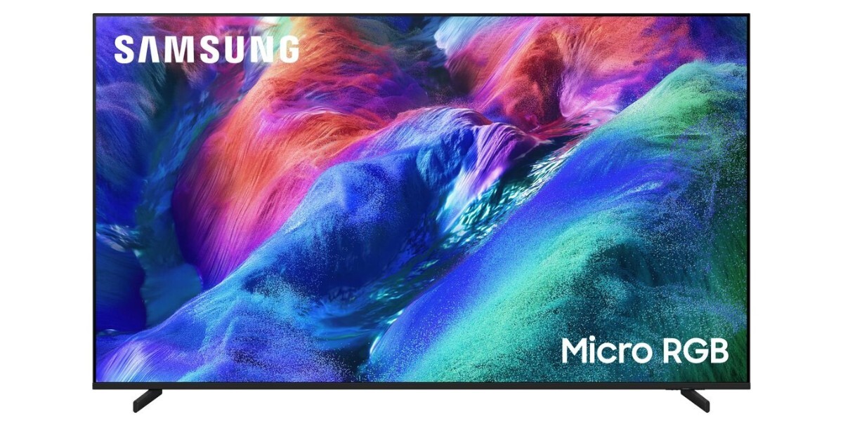 The Samsung MicroRGB R85H 4K Vision AI Smart TV 2026 sold in Australia by Appliances Online with free delivery and free connection
