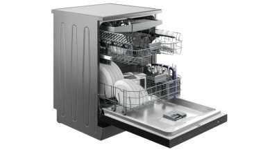 The Beko 60cm Freestanding Dark Stainless Steel Dishwasher BDF1640DX sold in Australia by Appliances Online