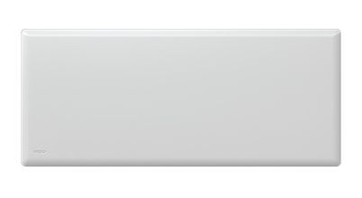 A Nobo brand wall-mountable panel heater suitable for bathroom use