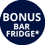 Artusi AUG26 Bonus bar fridge with selected BBQ