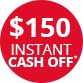 Electrolux SEPT26 Cash off 150