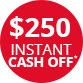 Electrolux SEPT26 Cash off 250