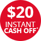 Zinus OCT26 Cash off 20