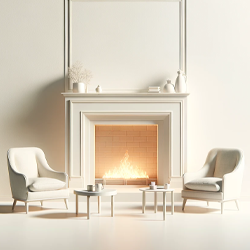 Creating a Cozy Atmosphere with a Built-In Fireplace
