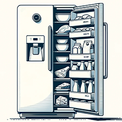 Meats and dairy in your fridge