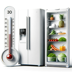 Optimal fridge temperatures