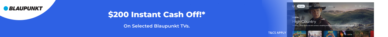 $200 Instant Cash Off on selected Blaupunkt