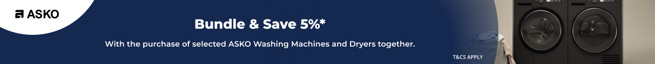Bundle selected ASKO Laundry Appliances and Save 5%